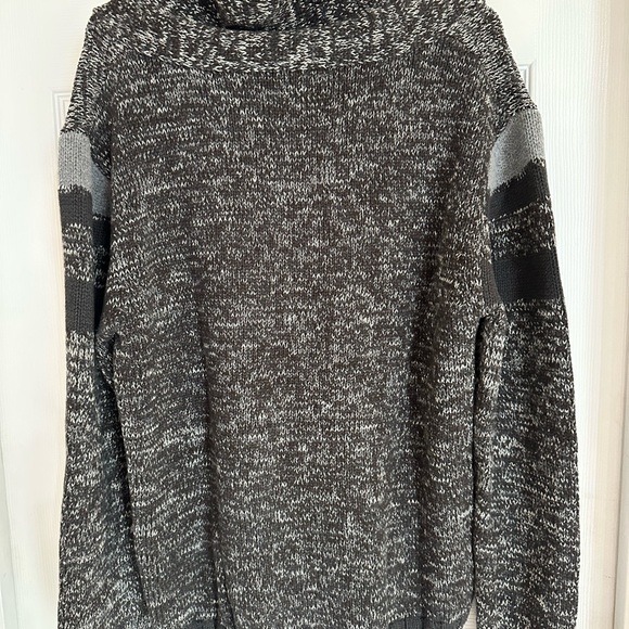 Charcoal Cowl Neck Sweater - Picture 4 of 5